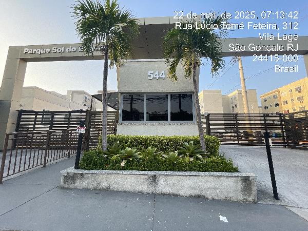 Apartamento em São Gonçalo, Vila Lage, Avenida Lucio Tome Feteira, N. 544, Apto 401, Bl 11, RJ. Área: 40.82m2