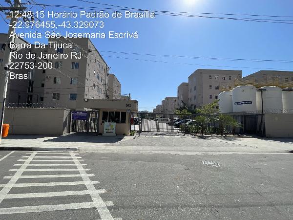 Apartamento em Rio de Janeiro, Itanhanga, Avenida Sao Josemaria Escriva, N. 302, Apto 403, Bloco 15, RJ. Área: 43.29m2