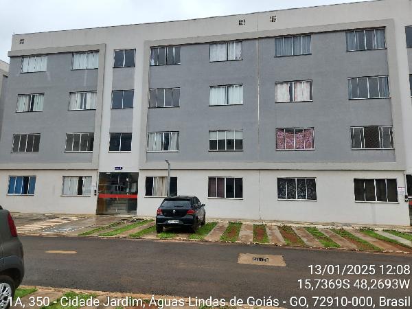 Apartamento em Águas Lindas de Goiás, Cidade Jardim, Quadra 109, N. Sn, Apto 02, Bl. 08 - T - Lt 18/33, GO. Área: 52.56m2