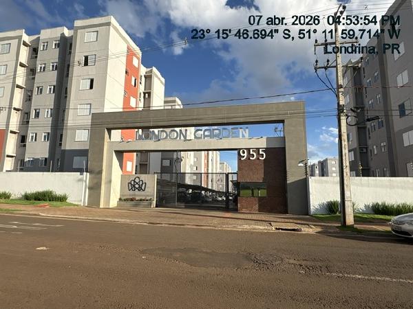 Apartamento em Londrina, Jardim Maria Celina, Avenida Rosalvo Marques Bonfim, N. 955, Apto 103, Bl 09, PR. Área: 47.71m2