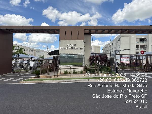 Apartamento em São José do Rio Preto, Loteamento Abilio Jorge Cury, Rua Antonio Balista Da Silva, N. 255, Apto 404, 4º Pav, Bl 09, Vg Nº 350, SP. Área: 39.3m2