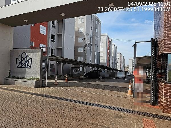 Apartamento em Londrina, Jardim Maria Celina, Avenida Rosalvo Marques Bonfim, N. 955, Apto 204, 1º Andar, Bloco 08, PR. Área: 47.44m2