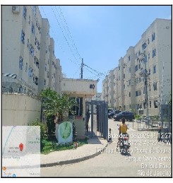 Apartamento em Belford Roxo, Sao Vicente, Rua Geraldo Pedro De Souza, N. 80, Apto 101, Bl 03, RJ. Área: 41.23m2