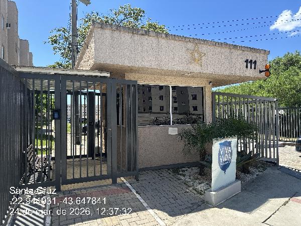 Apartamento em Rio de Janeiro, Santa Cruz, Rua Aporuna, N. 111, Apto 506, Bl 06, RJ. Área: 41.27m2