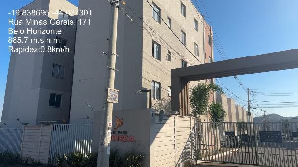 Apartamento em Contagem, Caiapos, Rua Minas Gerais, N. 100, Apto 301, Bl 09 Fazenda Bom Jesus, MG. Área: 43.84m2