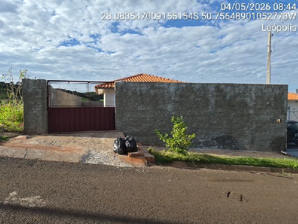 Casa em Leópolis, Leopolis, Rua Santo Domiciano Correia, N. 187, Lt 12 Qd 05, PR. Área: 43.64m2 Casa em Leópolis, Leopolis, Rua Santo Domiciano Correia, N. 187, Lt 12 Qd 05, PR. Área: 43.64m2