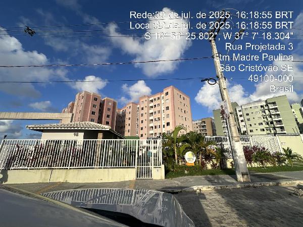 Apartamento em São Cristóvão, Rosa Elze, Rua Projetada 3, N. 98, Apto 208, Lt 06 Bl 01 Vg 41, SE. Área: 46.58m2