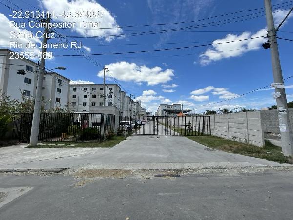 Apartamento em Rio de Janeiro, Santa Cruz, Rua Compositor Tunai (Antiga Rua Projetada 1), N. 115, Apto 502, Bl 10, RJ. Área: 40.54m2 Apartamento em Rio de Janeiro, Santa Cruz, Rua Compositor Tunai (Antiga Rua Projetada 1), N. 115, Apto 502, Bl 10, RJ. Área: 40.54m2