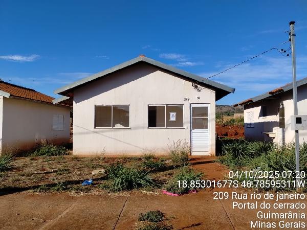 Casa em Guimarânia, Portal Do Cerrado, Rua Rio Grande Do Norte, N. 219, Lt 34 Qd 65 St 06, MG. Área: 41.89m2