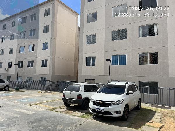 Apartamento em Salvador, Cajazeiras Xi, Rua Geraldo Brasil, N. Sn, Apto 202, Bl 08, BA. Área: 40.53m2