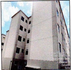 Apartamento em Salvador, Cajazeiras Xi, Rua Geraldo Brasil, N. Sn, Apto 202, Bl 01, BA. Área: 40.53m2
