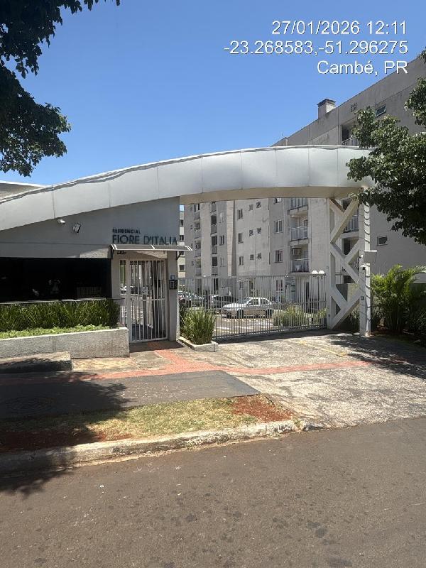 Apartamento em Cambé, Conjunto Habitacional Antonio Euthymio C, Rua Jose Gomedi, N. 459, Apto 504, Bl 02,Vaga Nº74, PR. Área: 48.7m2
