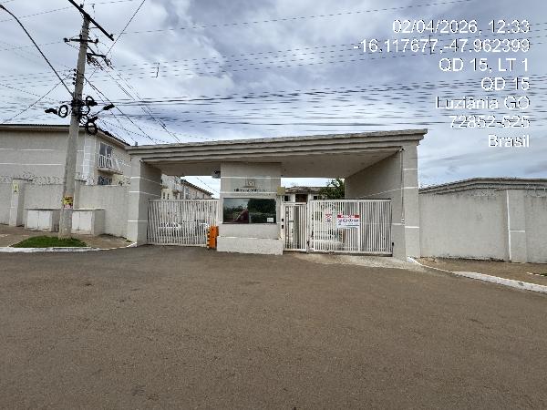 Apartamento em Luziânia, Fazenda Saia Velha, R Araguaia, N. Sn, Apto 202, Bl 45 Pav 01 E 02, GO. Área: 56.32m2