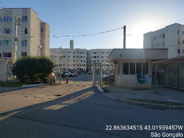 Apartamento em São Gonçalo, Tribobo, Rua Dalva Raposo, N. 260, Apto 311, Bl 03, RJ. Área: 57.94m2