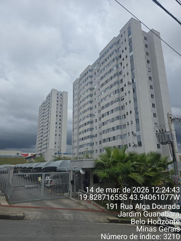 Apartamento em Belo Horizonte, Floramar, Rua Ana Dias Duarte, N. 140, Apto 706, Bl 01 Vg 98, MG. Área: 46.14m2