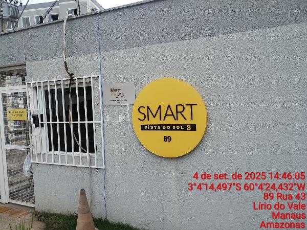 Apartamento em Manaus, Lirio Do Vale, Travessa Nordestina, N. 89, Apto 203, Bl 02 02 Pav, AM. Área: 41.69m2