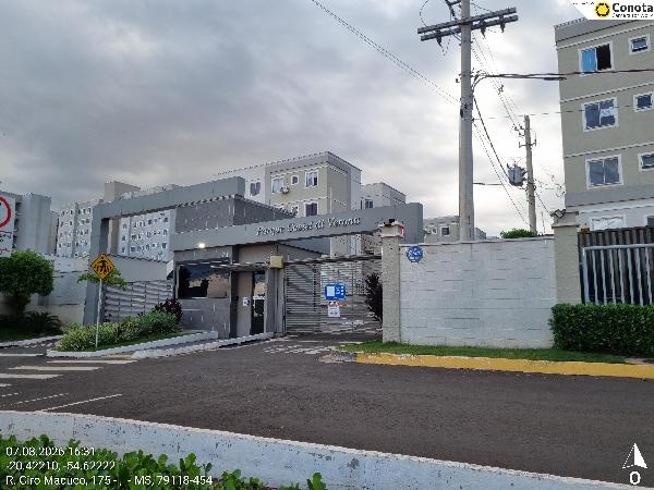 Apartamento em Campo Grande, Residencial Novo Seminario, Rua Ciro Macuco, N. 175, Apto 401, Bl 21 Gar 326, MS. Área: 39.95m2