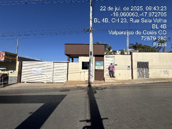 Apartamento em Valparaíso de Goiás, Mansoes Recreio Estrela D'alva, Rua Sao Paulo, N. Sn, Apto 302, Bl 02, Lt 17, Qd 01, GO. Área: 46.24m2