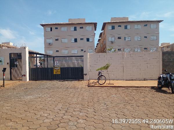 Apartamento em Itumbiara, Residencial Alto Do Trindade, Quadra A, N. 5460, Apto 103, Lt 01, Pav Terreo, Bl C, Vg Nº23,, GO. Área: 64.99m2