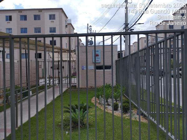 Apartamento em Rio de Janeiro, Santissimo, Rua Guandu Mirim, N. 1129, Apto 406, Bl 02, RJ. Área: 40.54m2