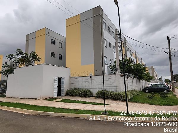 Apartamento em Piracicaba, Chacaras Agua Branca, Rua Francisco Antonio Da Rocha, N. 185, Apto 304, Torre 12, SP. Área: 45.99m2
