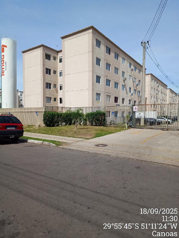 Apartamento em Canoas, Mato Grande, Rua Antonio Lourenco Rosa, N. 187, Apto 502, Bl 13, RS. Área: 41.19m2