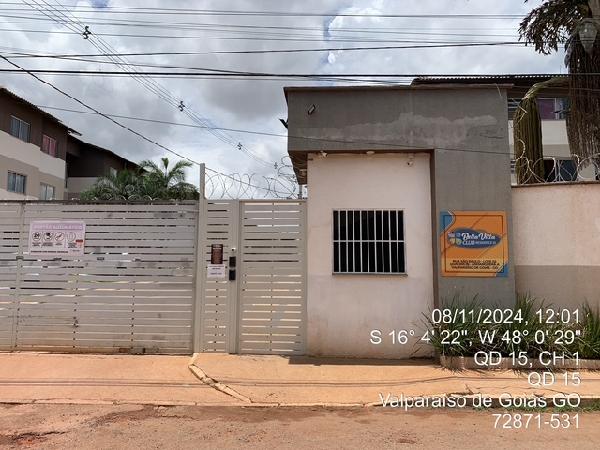 Apartamento em Valparaíso de Goiás, Setor De Chacaras Anhanguera A, Rua Sao Paulo, N. Sn, Apto 103, Bl C, Lt 02, Qd 16, GO. Área: 45.13m2