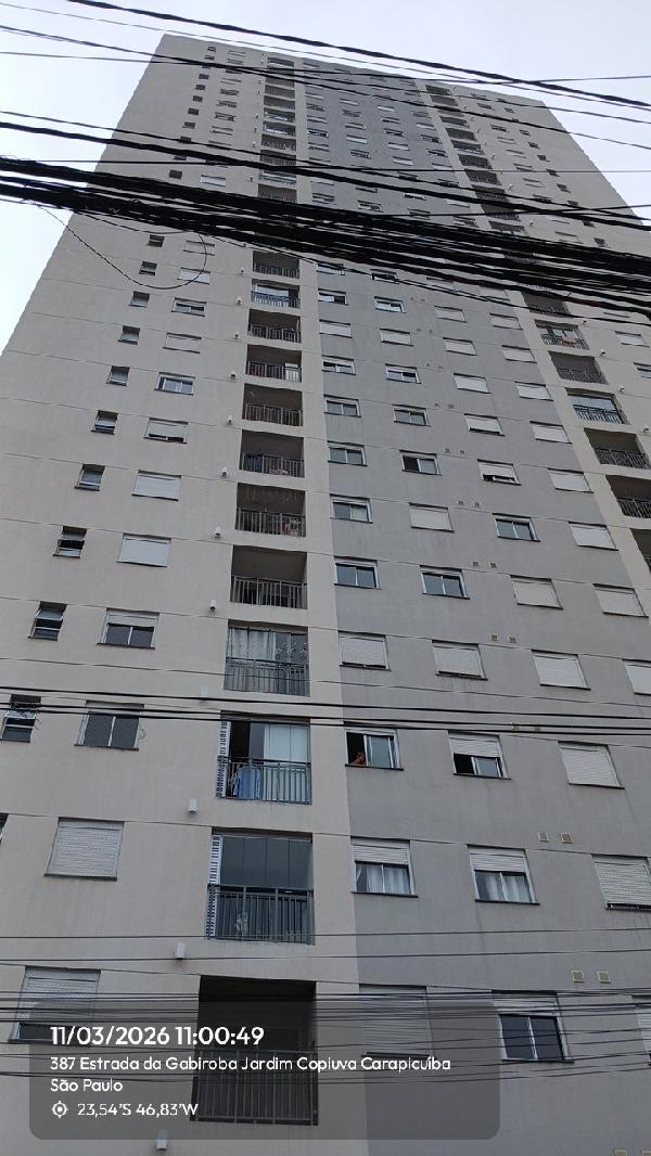 Apartamento em Carapicuíba, Jardim Santo Estevao, Estrada Da Gabiroba, N. 310, Apto 111, Bl 04, SP. Área: 45.84m2
