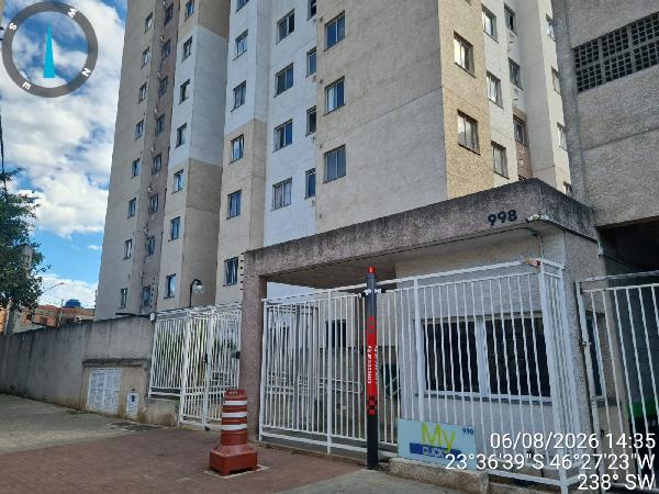 Apartamento em São Paulo, Cidade Satelite Santa Barbara, Rua Das Estrelas, N. 998, Apto 1501, Bl A, SP. Área: 35.23m2
