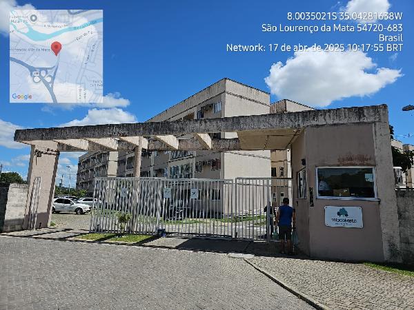 Apartamento em São Lourenço da Mata, Muribara, Rua Barao De Caruaru, N. Sn, Apto 005, Bl 06, PE. Área: 45.9m2