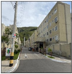 Apartamento em Nova Iguaçu, Cabuçu, Avenida Abilio Augusto Tavora, N. 3771, Apto 202, Bl 03 Vg 181, RJ. Área: 40.83m2