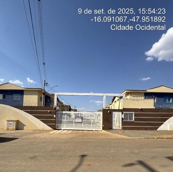 Apartamento em Cidade Ocidental, Mansoes Recreio Mossoro, Rua Rui Barbosa, N. Sn, Apto 201, Bl 03, Lt 16, Qd 01, GO. Área: 46.39m2