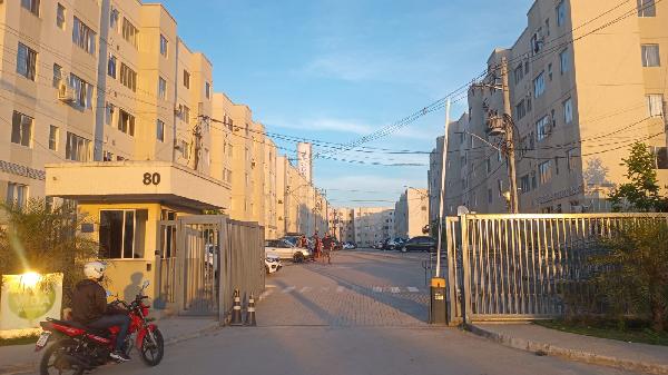 Apartamento em Belford Roxo, Sao Vicente, Rua Sargento Geraldo Pedro De Souza, N. 80, Apto 401, Bl 01, RJ. Área: 41.27m2