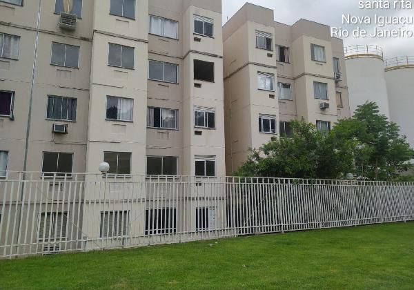 Apartamento em Nova Iguaçu, Ponto Chic, Estrada Velha De Santa Rita, N. 1052, Apto 301, Bl 10, Lt 6a3, RJ. Área: 44.98m2