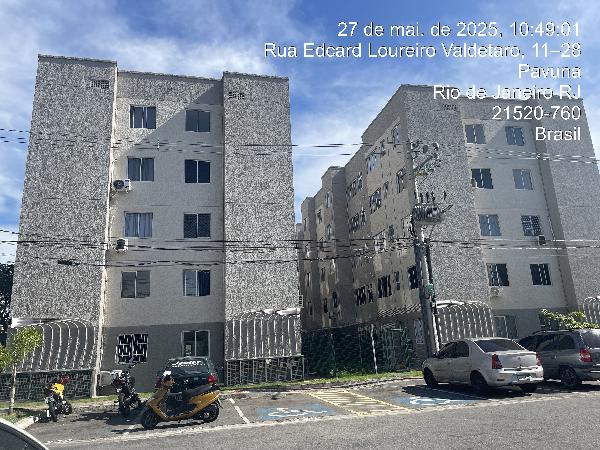 Apartamento em Rio de Janeiro, Pavuna, Rua Edgar Loureiro Valdetaro, N. 300, Apto 405, Bl 07, RJ. Área: 41m2