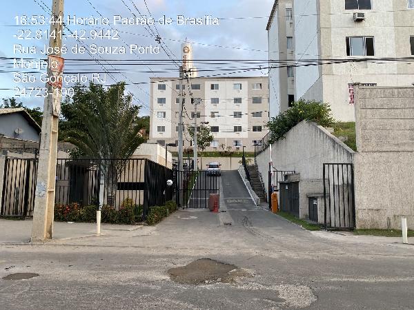 Apartamento em São Gonçalo, Monjolos, Estrada Joao De Abreu, N. 214, Apto 203, Bl. 20, L. 06, RJ. Área: 48.74m2
