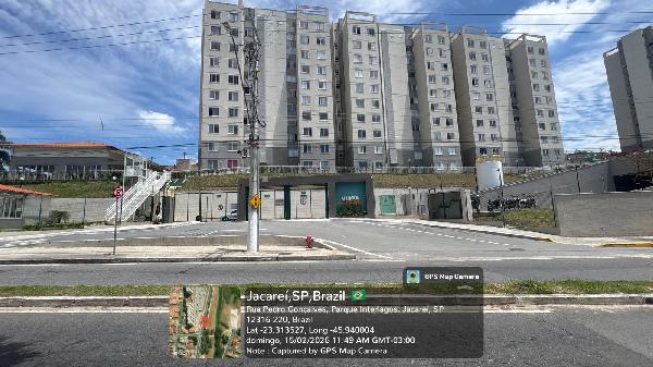 Apartamento em Jacareí, Jardim Paraiso, Avenida Pedro Goncalves, N. 250, Apto 502, Bl 03 Pav 05 Vg 220, SP. Área: 44.6m2