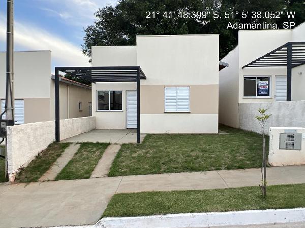 Casa em Adamantina, Jardim Europa, Estrada Municipal Jose Bocardi Adm-030, N. Sn, Cs 10 Qd A, SP. Área: 60.88m2