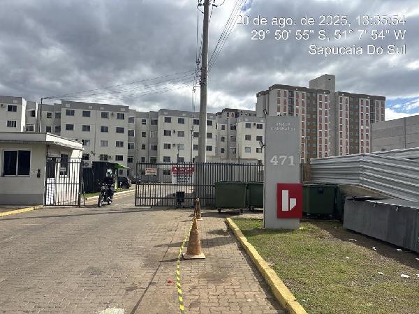 Apartamento em Sapucaia do Sul, Nova Sapucaia, Avenida Americo Vespucio, N. 471, Apto 23, Bl N Pav 2, RS. Área: 54.17m2
