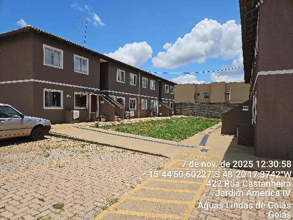 Apartamento em Águas Lindas de Goiás, Jardim America Iv, Quadra 18, N. Sn, Apto 102d, Bl D TÉRreo Vg 03 - Lt 40 Rua Coqueiro, GO. Área: 45.72m2