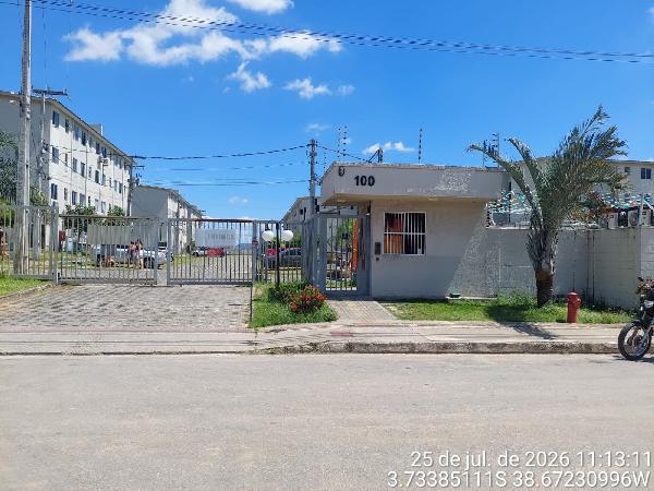 Apartamento em Caucaia, Paumirim, Rua Norma Guilhon Mitoso, N. 100, Apto 203, Bl 02 Pav 02, CE. Área: 42.64m2