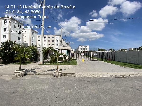 Apartamento em Rio de Janeiro, Santa Cruz, Rua Compositor Tunai (Antiga Rua Projetada 1), N. 115, Apto 503, Bl 10, RJ. Área: 40.54m2