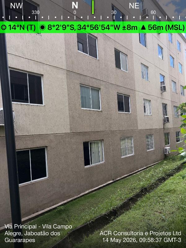 Apartamento em Jaboatão dos Guararapes, Sucupira, Via Principal, N. 385, Apto 102, Bl12, PE. Área: 41.79m2