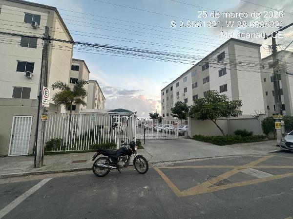 Apartamento em Maracanaú, Pajucara, Rua Luis Mendes De Barros, N. 601, Apto 01, Bl 11 Lot Jd Paraiso, CE. Área: 44.28m2