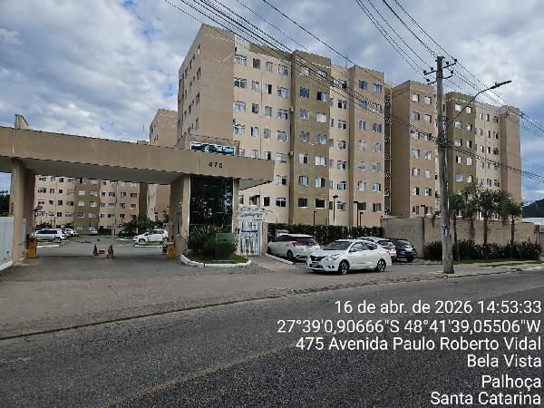 Apartamento em Palhoça, Bela Vista, Avenida Paulo Roberto Vidal, N. 475, Apto 611, Bl A, SC. Área: 48.49m2