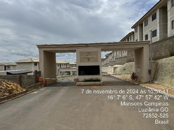 Apartamento em Luziânia, Fazenda Saia Velha, Rua Araguaia, N. Sn, Apto 203, Bl 11, Gleba Ga5, GO. Área: 57.72m2