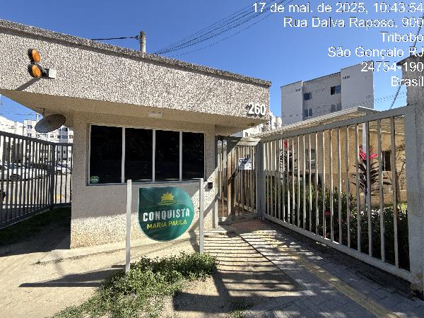 Apartamento em São Gonçalo, Tribobo, Rua Dalva Raposo, N. 260, Apto 303, Bl 02, RJ. Área: 58.11m2 Apartamento em São Gonçalo, Tribobo, Rua Dalva Raposo, N. 260, Apto 303, Bl 02, RJ. Área: 58.11m2