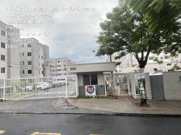 Apartamento em Rio de Janeiro, Pavuna, Rua Edgard Loureiro Valdetaro, N. 300, Apto 201, Bl 04, RJ. Área: 41m2