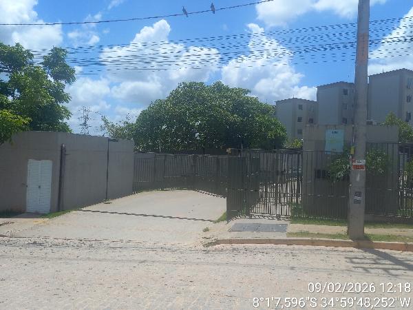 Apartamento em Camaragibe, Celeiro Das Alegrias Futuras, Rua Maria Amalia Nogueira, N. 121, Apto 04, Bl 10, Pav Térreo, Lt C-1-A, PE. Área: 41.79m2