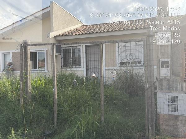 Casa em Esteio, Tres Marias, Rua Canario, N. Sn, Lt 17, Qd 17, RS. Área: 30.8m2